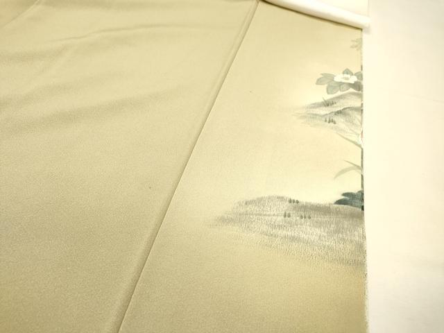 平和屋着物▼豪華色留袖　作家物　手描き　藤紅染　東海道　暈し染　正絹　逸品　DABG5922fe