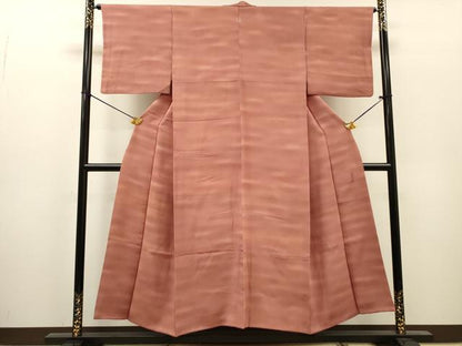 平和屋着物▼虹色創家　本郷大田子　小紋　霞文　暈し染　高島屋扱い　正絹　逸品　DABG5925fe