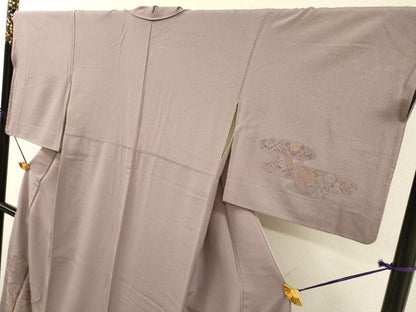 平和屋着物▼中国三大刺繍　スワトウ刺繍　汕頭刺繍　総刺繍　訪問着　鳳凰霞花文　正絹　逸品　DABG5958fe