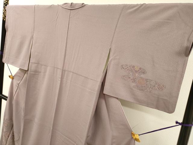 平和屋着物▼中国三大刺繍　スワトウ刺繍　汕頭刺繍　総刺繍　訪問着　鳳凰霞花文　正絹　逸品　DABG5958fe