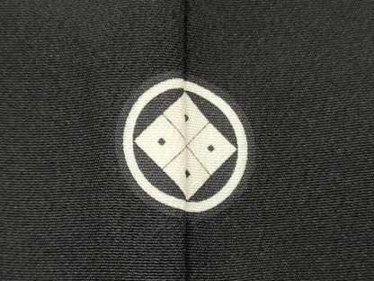 平和屋着物■豪華黒留袖　作家物　飛鶴風景文　暈し染め　金銀彩　正絹　逸品　DABG6091xg