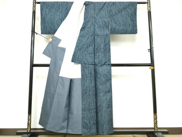 平和屋着物■本場大島紬　7マルキ　よろけ縞　正絹　逸品　DABG6133xg