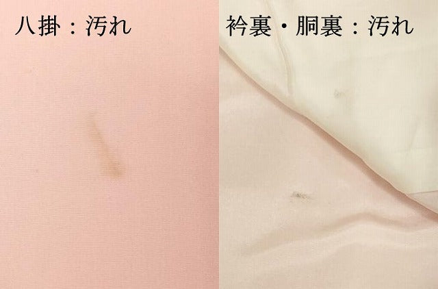 平和屋着物■上質な色無地　流水楓文　虹色　正絹　逸品　DABG6189xg