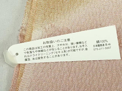平和屋着物★和装小物　帯揚げ10枚セット　正絹　逸品　未使用　DABG6235xg