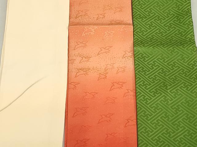 平和屋着物▼和装小物 重ね衿・伊達衿まとめて20点 紗綾形 菊地紋 流水 鳥 金糸 金彩 逸品 DABG6387xg
