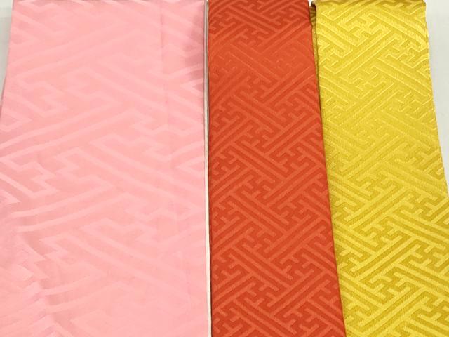 平和屋着物▼和装小物　重ね衿・伊達衿まとめて20点　紗綾形 舞桜　金糸　未使用品あり　逸品　DABG6397xg