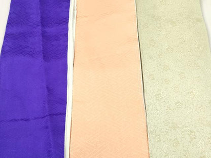 平和屋着物▼和装小物　重ね衿・伊達衿まとめて20点　絞り　紗綾形 小花 菊地紋 桧垣　金糸　未使用品あり　逸品　DABG6403xg