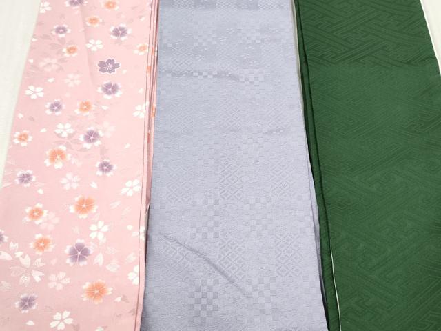 平和屋着物▼和装小物　重ね衿・伊達衿まとめて20点　紗綾形 雲取り 麻の葉 舞桜　金銀糸　逸品　DABG6412xg