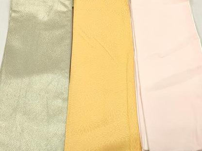 平和屋着物▼和装小物　重ね衿・伊達衿まとめて20点　紗綾形 菊地紋 流水　金彩　未使用品あり　逸品　DABG6414xg