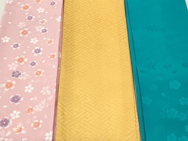 平和屋着物▼和装小物　重ね衿・伊達衿まとめて20点　紗綾形 舞桜 亀甲花　金銀糸　未使用品あり　逸品　DABG6416xg