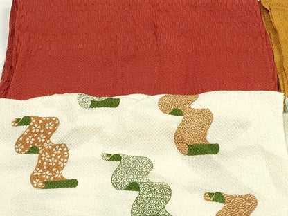 平和屋着物★和装小物　帯揚げ10枚セット　正絹　逸品　DABG6501xg
