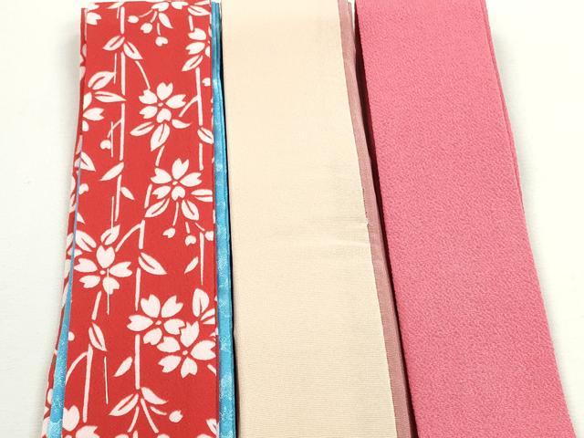 平和屋着物▼和装小物　重ね衿・伊達衿まとめて20点　紗綾形 草花 小花地紋　金糸　金銀彩　未使用品あり　逸品　DABG6510xg