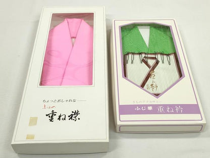 平和屋着物▼和装小物　重ね衿・伊達衿まとめて20点　紗綾形 舞桜 菊 箔散らし　金糸　金彩　未使用品あり　逸品　DABG6519xg