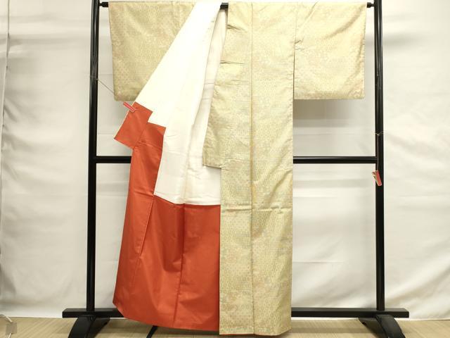平和屋着物■本場大島紬　抽象文様　正絹　逸品　DABG6553cd
