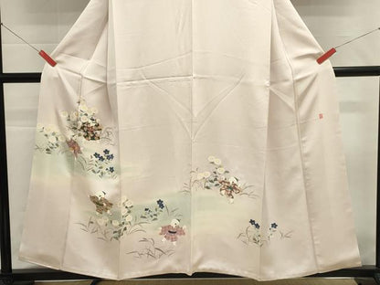 平和屋着物■訪問着　作家物　童子遊び　暈し染め　正絹　逸品　DABG6635cd