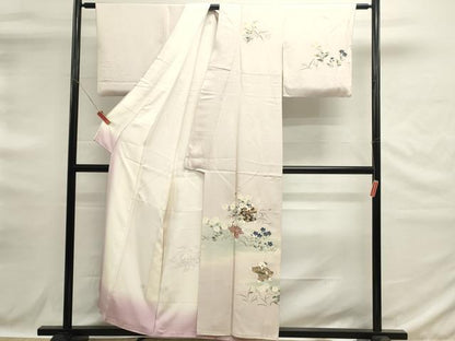 平和屋着物■訪問着　作家物　童子遊び　暈し染め　正絹　逸品　DABG6635cd