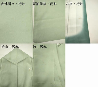 平和屋着物■訪問着　友禅　作家物　風景文　暈し染め　正絹　逸品　DABG6646cd