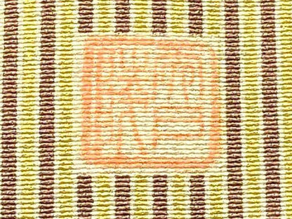 平和屋着物■江戸小紋　小紋師　宍戸陵　間道　正絹　逸品　DABG6648cd