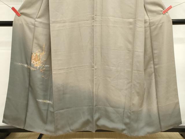 平和屋着物■訪問着　誰が袖　暈し染め　金銀彩　正絹　逸品　DABG6656cd