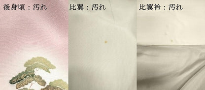 平和屋着物■豪華色留袖　渡橋風景文　暈し染め　金彩　正絹　逸品　DABG6690cd
