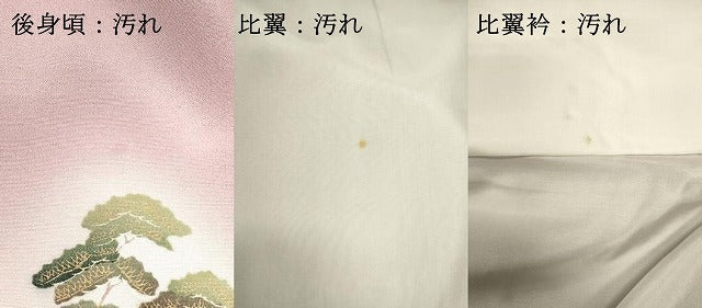 平和屋着物■豪華色留袖　渡橋風景文　暈し染め　金彩　正絹　逸品　DABG6690cd