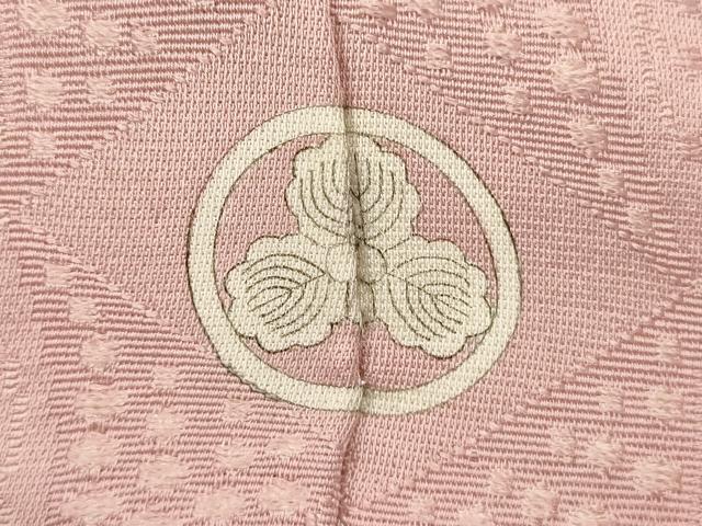 平和屋着物■上質な色無地　抽象文様　虹色　正絹　逸品　DABG6730cd