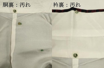 平和屋着物■上質な紬　七宝花文　正絹　逸品　未使用　DABG6739cd
