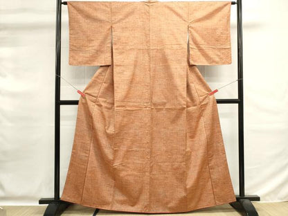 平和屋着物■上質な紬　霞文　正絹　逸品　DABG6740cd