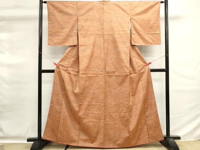 平和屋着物■上質な紬　霞文　正絹　逸品　DABG6740cd