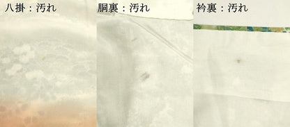 平和屋着物■上質な小紋　手描き　枝花文　正絹　逸品　DABG6783cd