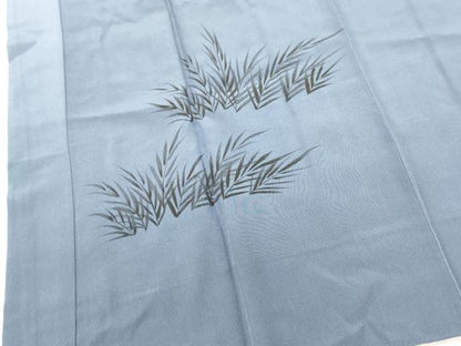 平和屋着物■男性　長襦袢　袷　手描き　風景文　正絹　逸品　DABG6817cd