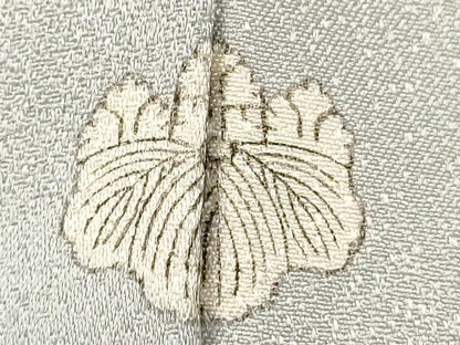平和屋着物■訪問着　駒刺繍　扇面花文　暈し染め　金彩　正絹　逸品　DABG6823cd