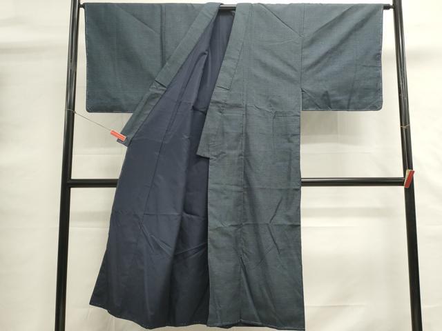 平和屋着物■男性　本場大島紬　100亀甲　総詰め　正絹　逸品　DABG6833cd