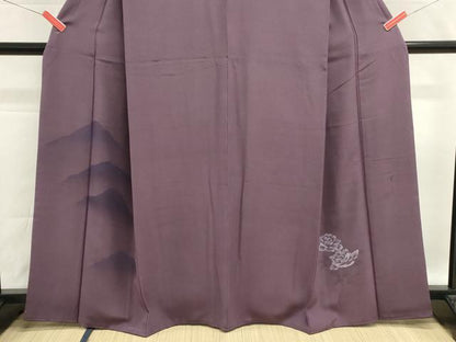 平和屋着物■豪華色留袖　作家物　重ね山文　牡丹　暈し染め　正絹　逸品　DABG6884cd