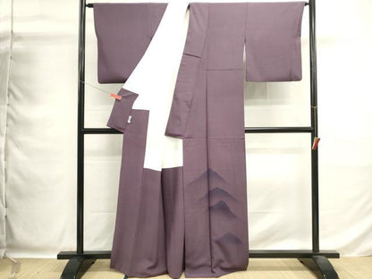 平和屋着物■豪華色留袖　作家物　重ね山文　牡丹　暈し染め　正絹　逸品　DABG6884cd
