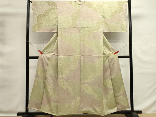 平和屋着物■上質な小紋　風景文　暈し染め　正絹　逸品　DABG6919cd