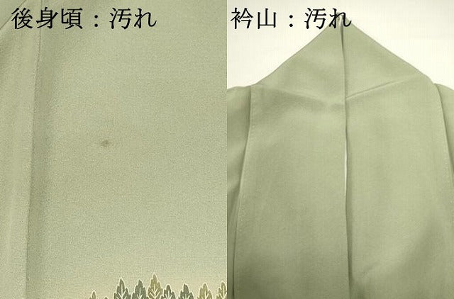 平和屋着物■豪華色留袖　友禅　遠山風景文　暈し染め　正絹　逸品　DABG6952cd