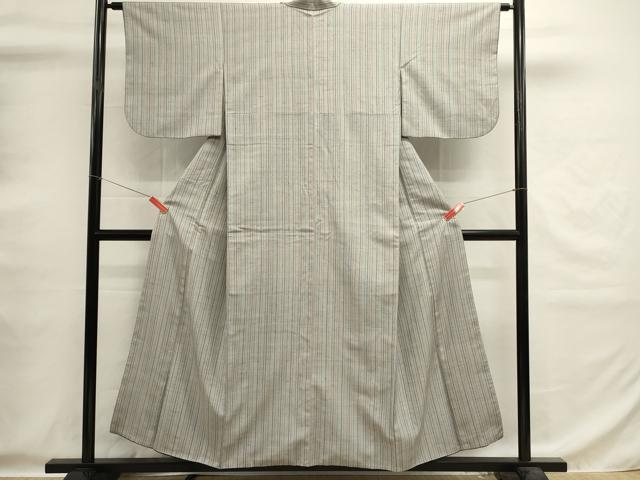 平和屋着物■上質な紬　間道　正絹　逸品　DABG6971cd