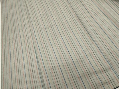 平和屋着物■上質な紬　間道　正絹　逸品　DABG6971cd