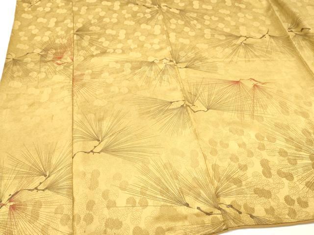 平和屋着物■上質な小紋　枝松文　正絹　逸品　DABG7057zy