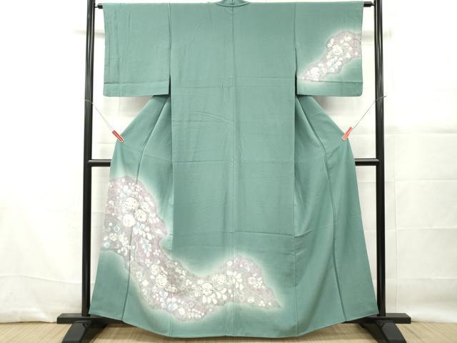 平和屋着物■訪問着　辻が花　暈し染め　正絹　逸品　DABG7110zy