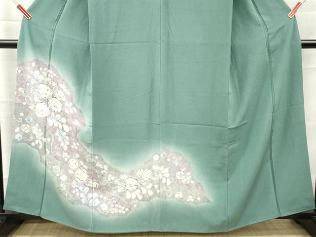 平和屋着物■訪問着　辻が花　暈し染め　正絹　逸品　DABG7110zy
