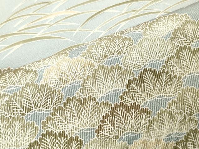 平和屋着物■訪問着　芝松文　暈し染め　三越扱い　正絹　逸品　DABG7122zy