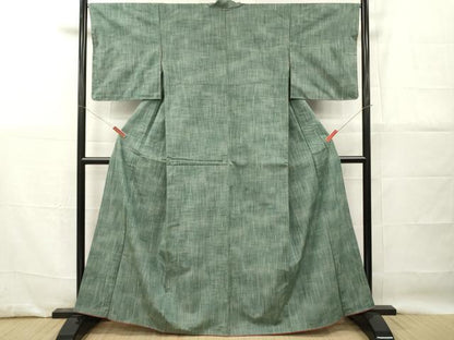 平和屋着物■上質な紬　霞文　正絹　逸品　DABG7133zy