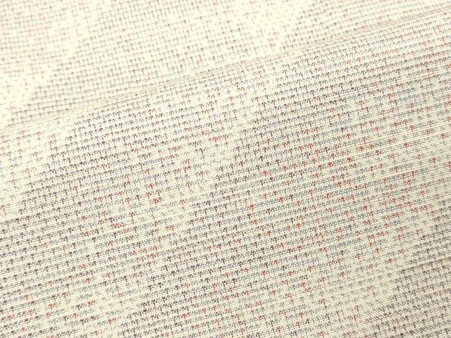 平和屋着物■上質な紬　斜縞　正絹　逸品　DABG7139zy