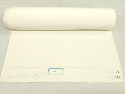平和屋着物▼羽織・コート　白生地　反物　羽尺　生成り色　逸品　未使用　DABG7172zy