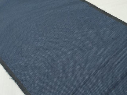 平和屋着物▼男性　本場大島紬　反物　着尺　アンサンブル　格子　証紙付き　逸品　未使用　DABG7201zy