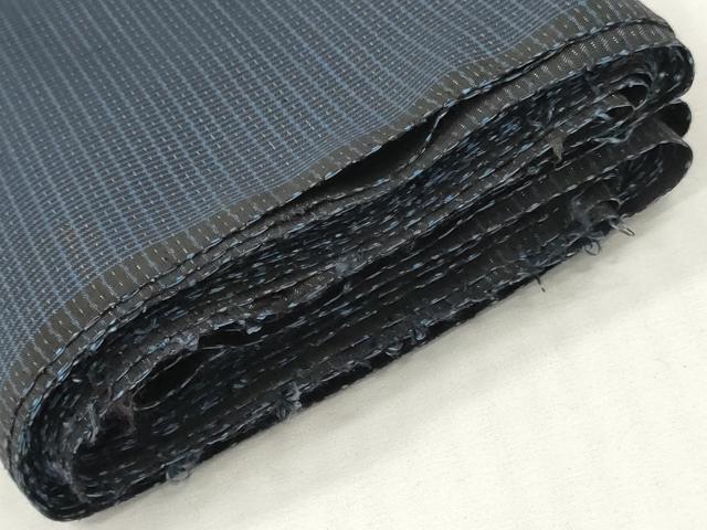 平和屋着物▼男性　本場大島紬　反物　着尺　アンサンブル　格子　井田織物謹製　証紙付き　逸品　未使用　DABG7202zy