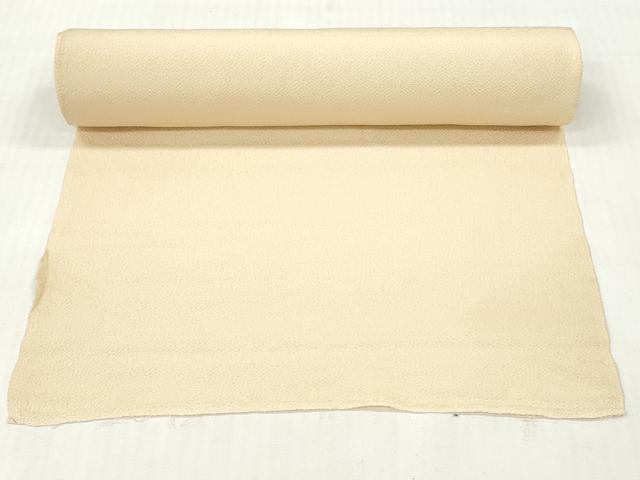 平和屋着物▼名古屋帯　帯反物　草花文　鬼しぼ縮緬　逸品　未使用　DABG7244zy