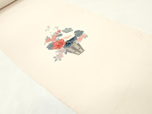平和屋着物▼付下げ　反物　着尺　飾花文　暈し染め　逸品　未使用　DABG7274zy